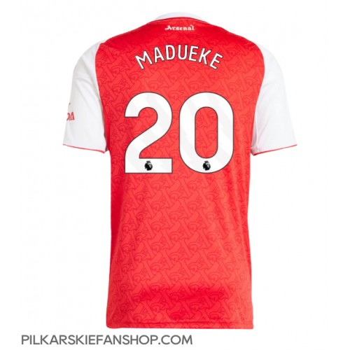 Koszulka piłkarska Arsenal Noni Madueke #20 Strój Domowy 2025-26 tanio Krótki Rękaw Koszulka piłkarska Arsenal Noni Madueke #20 Strój Domowy 2025-26 tanio Krótki Rękaw